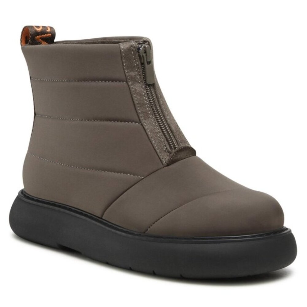 Toms Ankle Boots in Brown and Black
